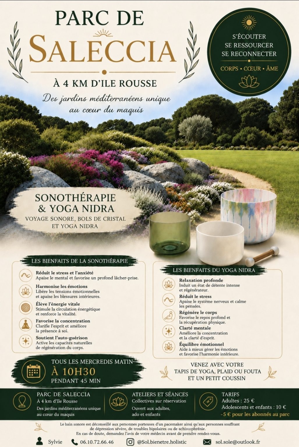 Sonothérapie & Yoga Nidra énergétique
